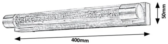 Rabalux 5786 - LED Kúpeľňové nástenné svietidlo ABBEY 2xLED/5W/230V IP44