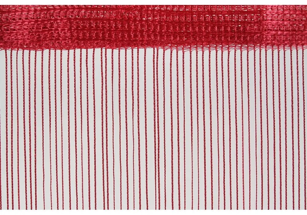Červený záves do dverí 100x200 cm String – Mendola Fabrics