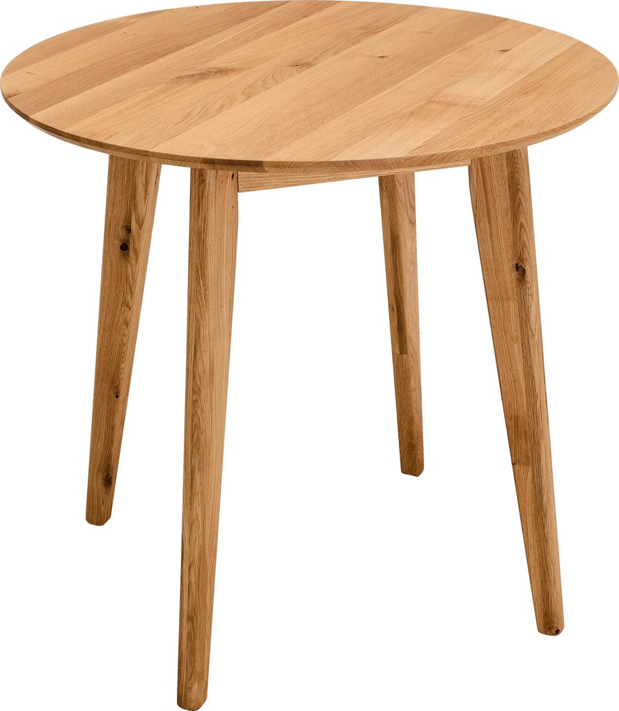 XXXLutz JEDÁLENSKÝ STÔL, divoký dub, farba duba, 80/80/76 cm Cantus - Stoly - 002748007904