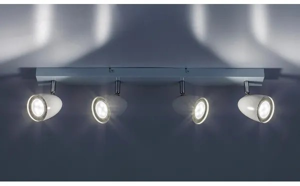 Rabalux 73022 - Bodové svietidlo PERICO 4xGU10/5W/230V biela