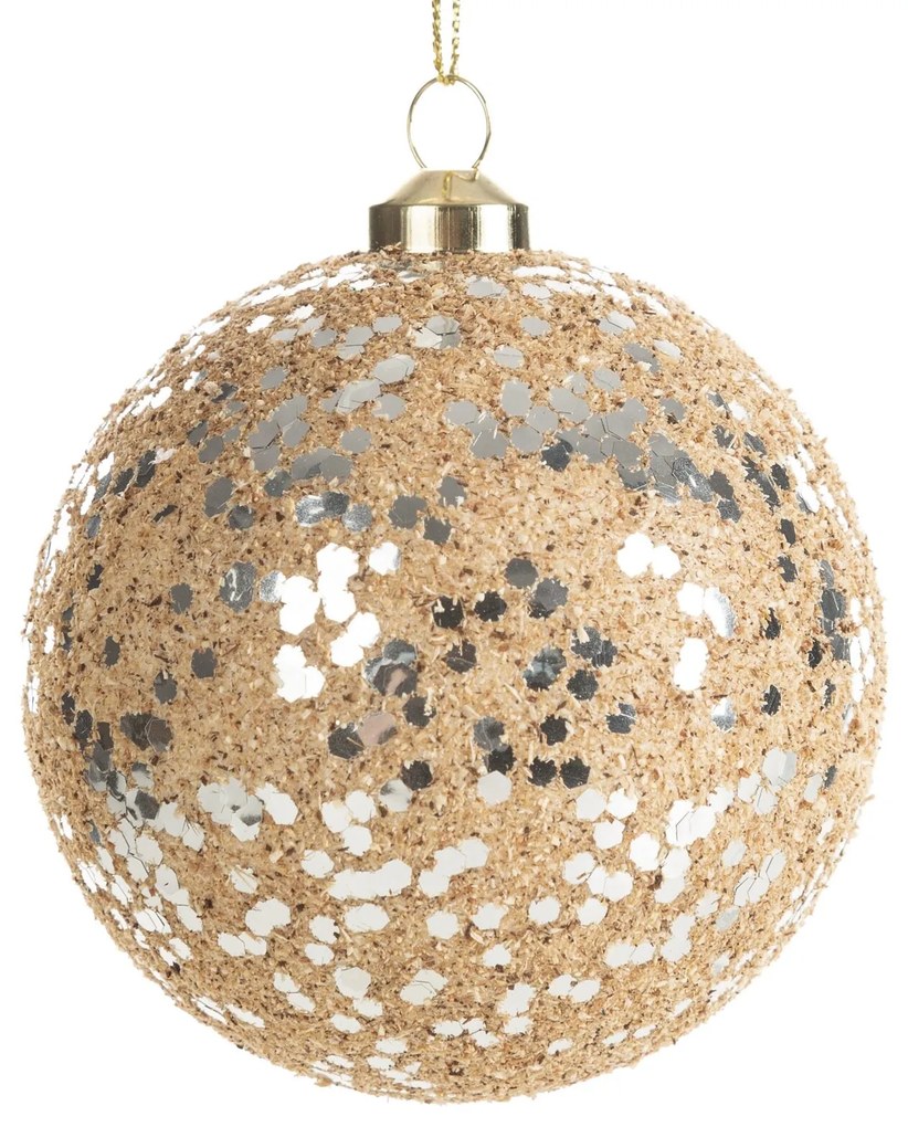 VIANOČNÁ BANKA NA STROMČEK SADA 6 KS (FI) 8 CM VZOROVANÁ