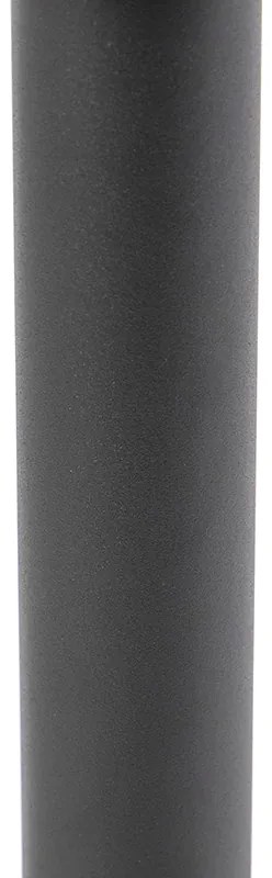 Moderné vonkajšie svietidlo čierne 50 cm IP44 - Gleam