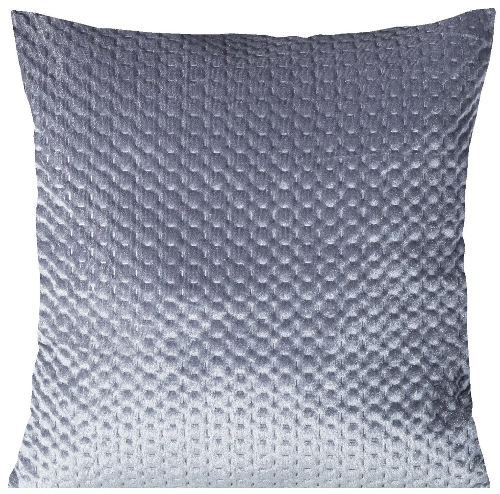 DEKORAČNÁ OBLIEČKA NA VANKÚŠ MARTINA 45X45 CM SIVÁ