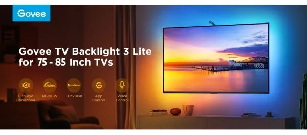 Govee - TV Backlight 3 Lite TV 75-85" SMART LED podsvietenie RGBICW Wi-Fi IP67