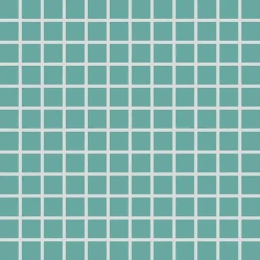 Mozaika Rako Color Two tyrkysová 30x30 cm mat GDM02467.1