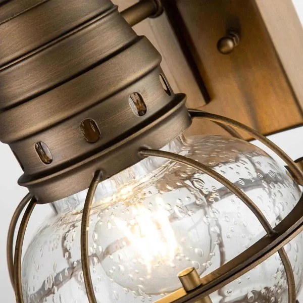 Kichler KL-BRIDGEPOINT-S-NBR - Vonkajšie svietidlo BRIDGEPOINT 1xE27/60W/230V IP44