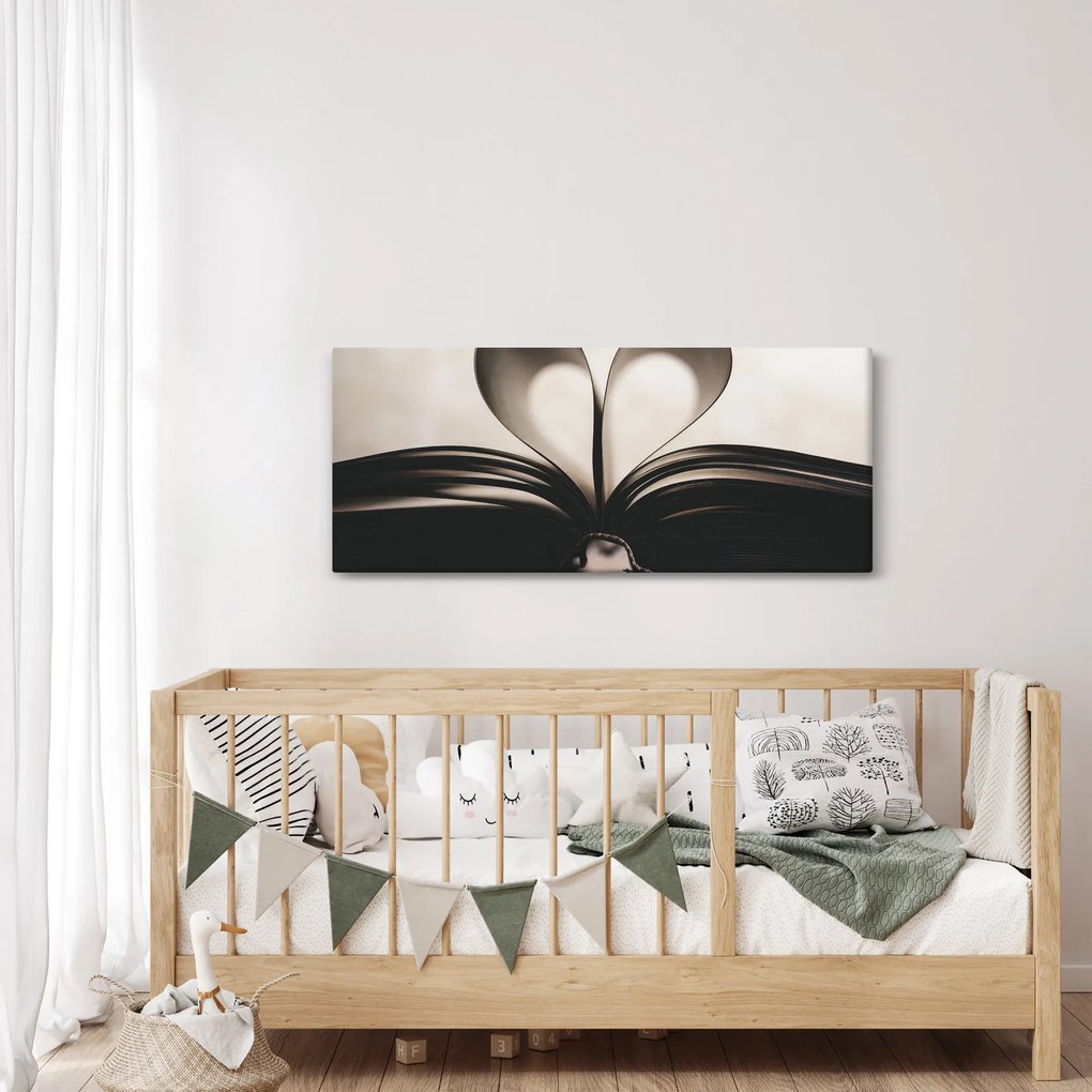 Obraz knihy (120x50 cm)