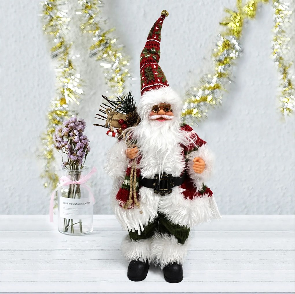 Tutumi, vianočný Santa Claus 44cm KL-21X38A, viacfarebné, CHR-06978