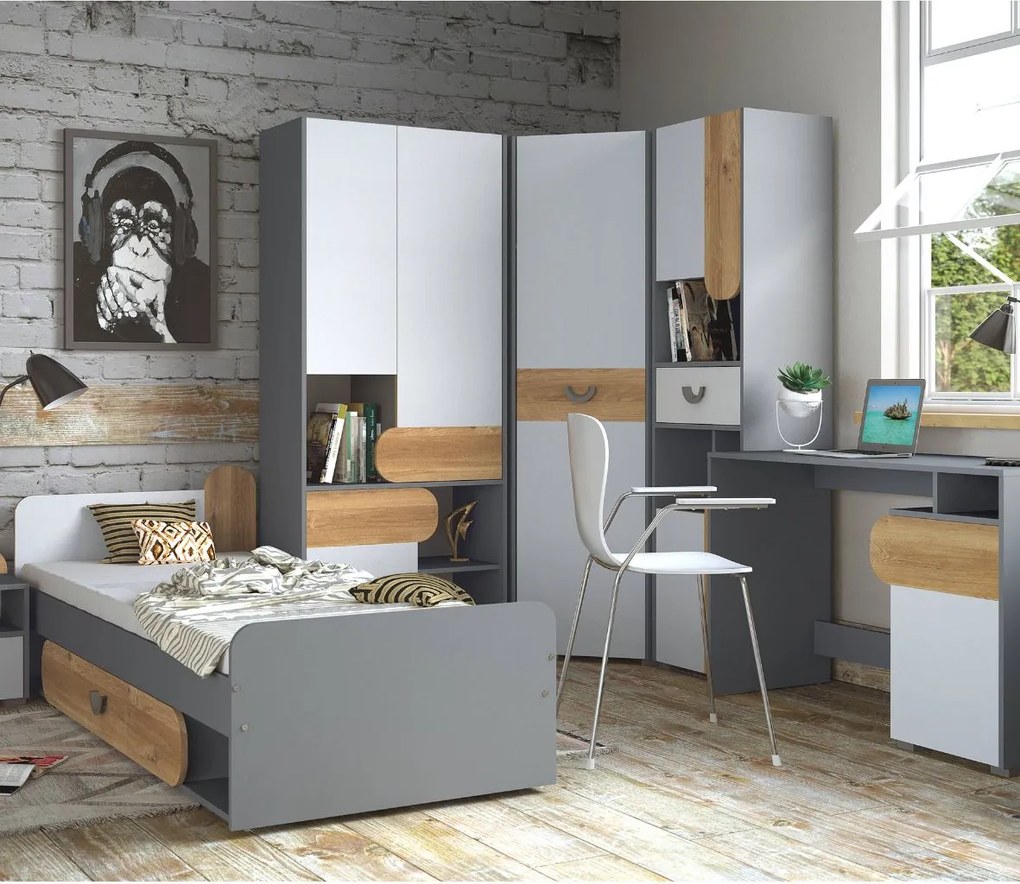 Detská posteľ so zásuvkou Carini Ca11