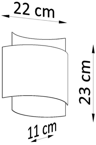 Nástenné svietidlo IMPACT 1xG9/40W/230V biela