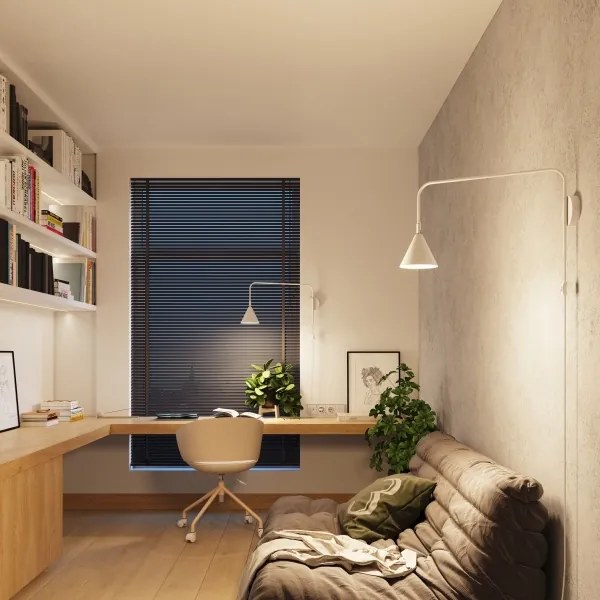 Sollux SL.1696 - Nástenná lampa NOX 1xE14/10W/230V biela