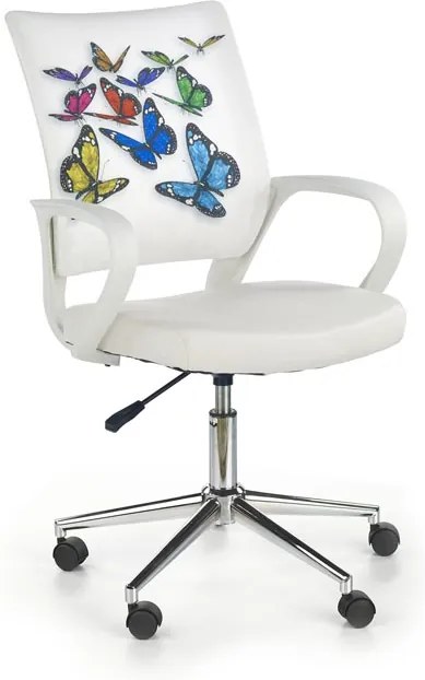 MAXMAX Detská otočná stolička IBIS butterfly