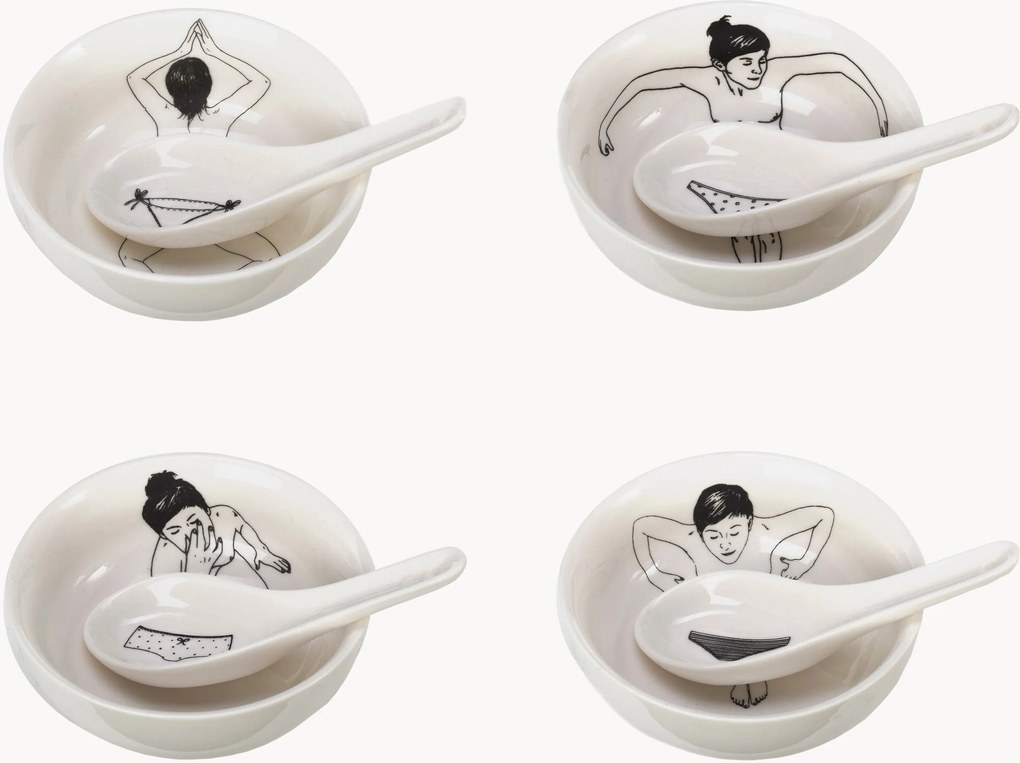 Misky's lyžičkami Undressed, 4 ks