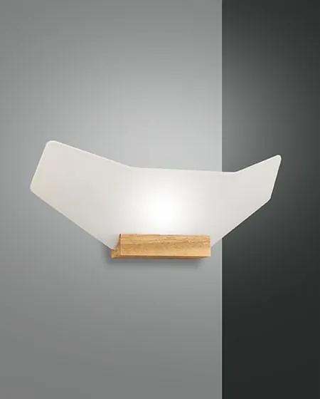 Moderné svietidlo FABAS FLAP WALL LAMP OAK 3475-21-215