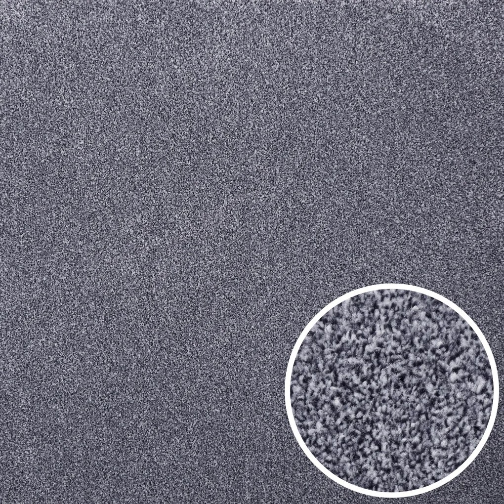 Condor Carpets, Metrážny koberec Prestige 482, na mieru, šíře 4m, šedá, ab (mriežka), detská izba