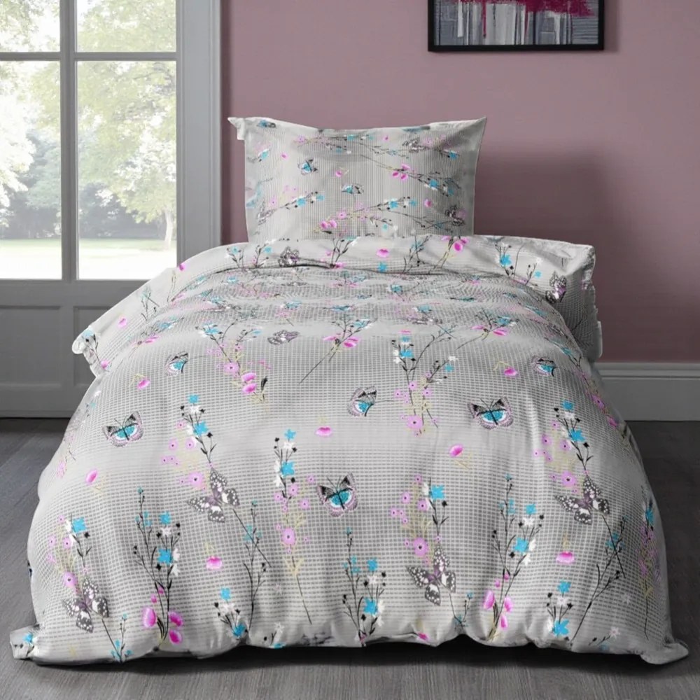 Bavlnené obliečky Homa ZELDA SPRING 4-dielna sada 140x200 cm