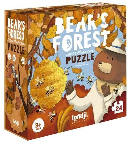 Londji Puzzle 24ks: Medvedí les