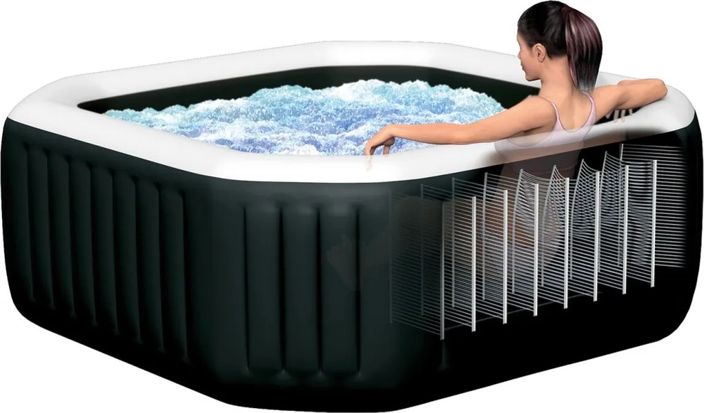 Nafukovacia vírivka Intex PureSpa Jet and Bubble Bubble 28462 pre 6 osôb