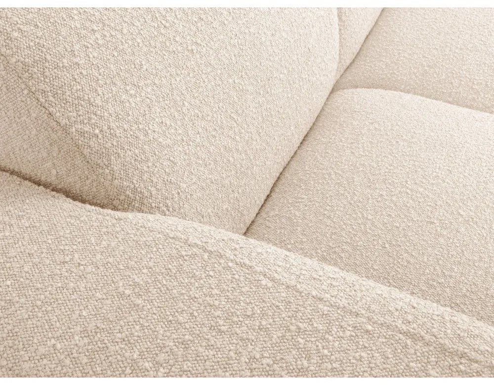 Béžová pohovka z textílie bouclé 235 cm Molino – Micadoni Home