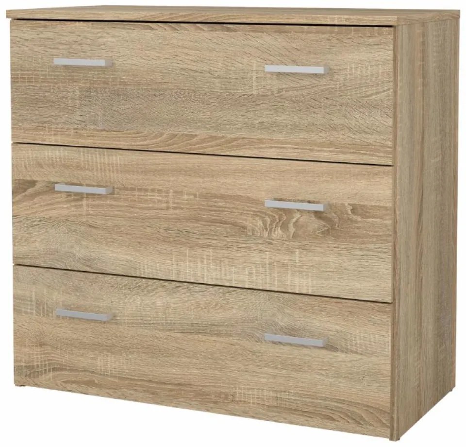 Komoda GARBO 3, dub Sonoma