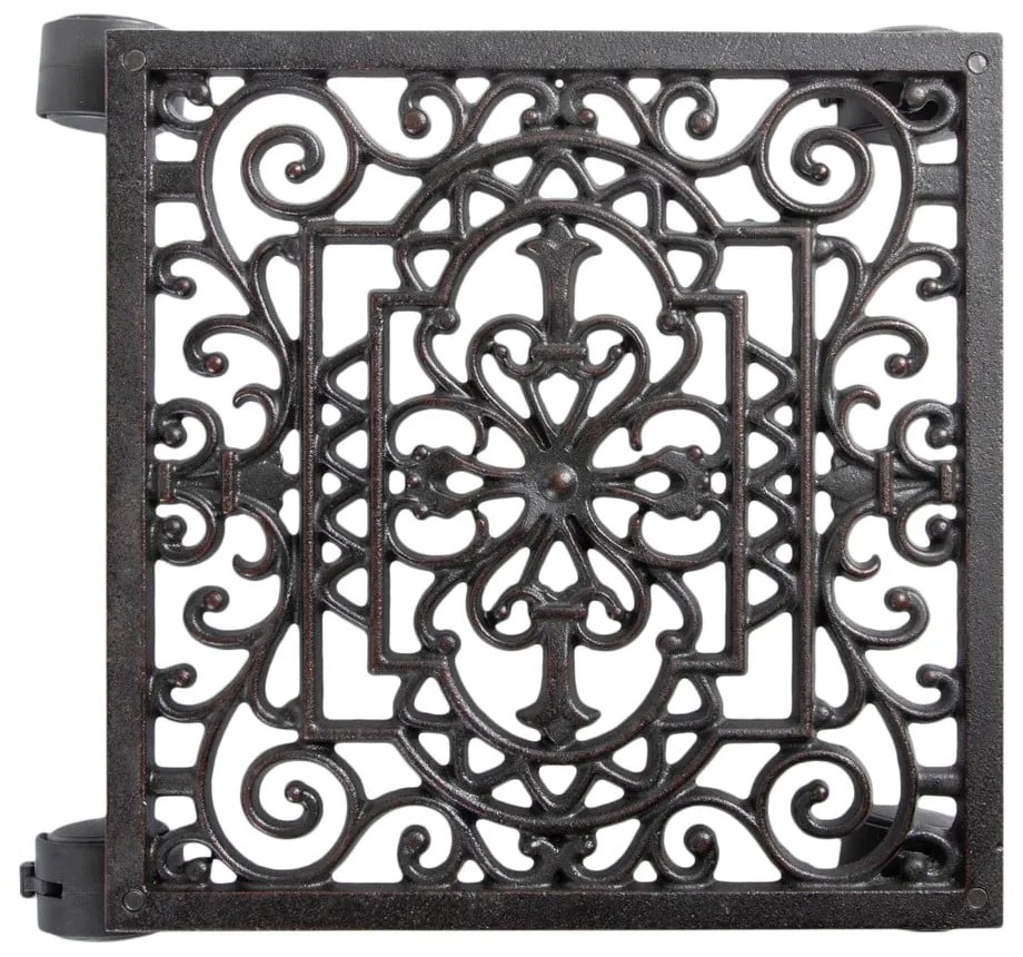 Kovový pojazdný podstavec pod kvetináč Ornament – Esschert Design