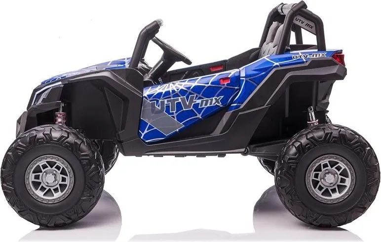 LEAN CARS Elektrická bugina Quad UTV-MX Blue Spider lak modrá