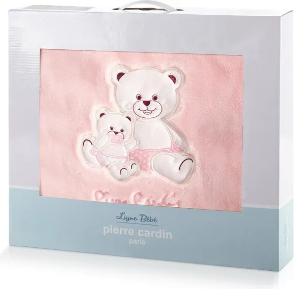 Detská deka Pierre Cardin BABY 3 ružová