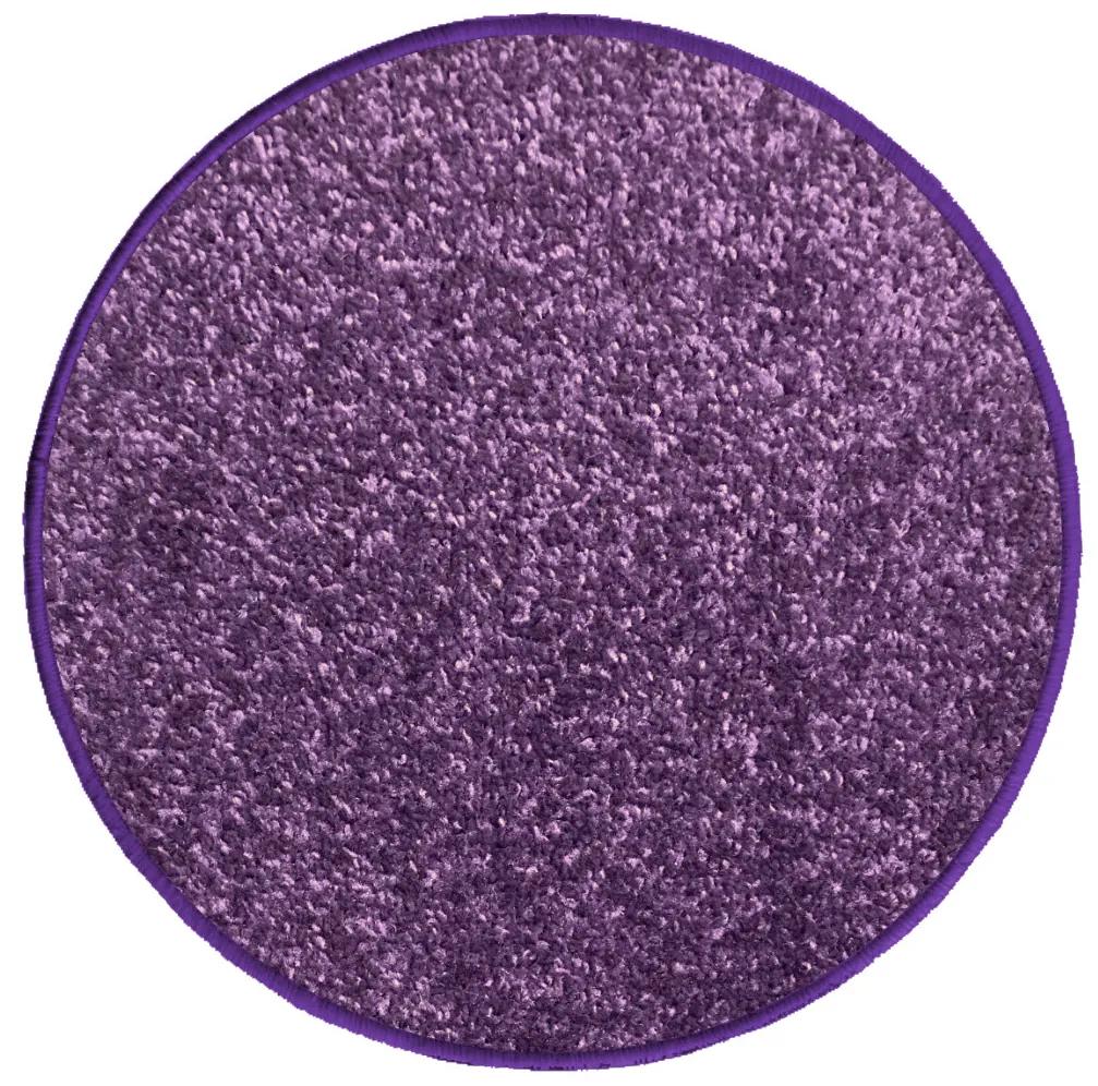 Vopi koberce Eton 2019-45 fialový koberec guľatý - 57x57 (priemer) kruh