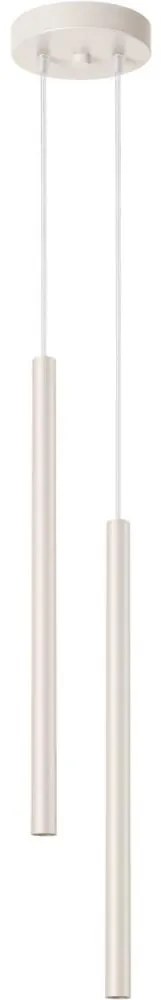 Sollux SL.1513 - Luster na lanku PASTELO 2xG9/8W/230V krémová