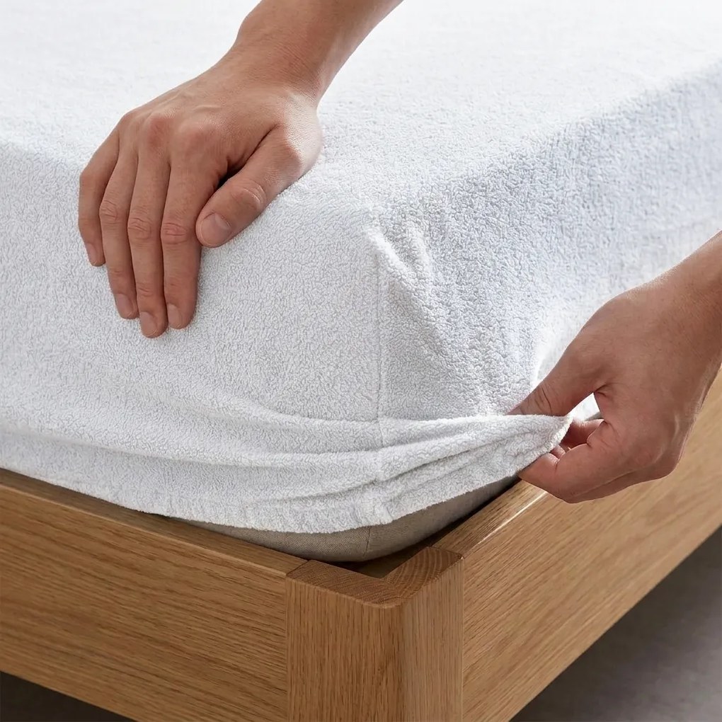4Home froté prestieradlo Perfect biela, 180 x 200 cm
