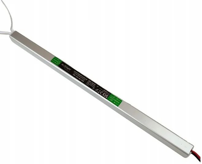 ECOLIGHT Tenký nábytkový LED zdroj IP20 -12V - 72W - 6A