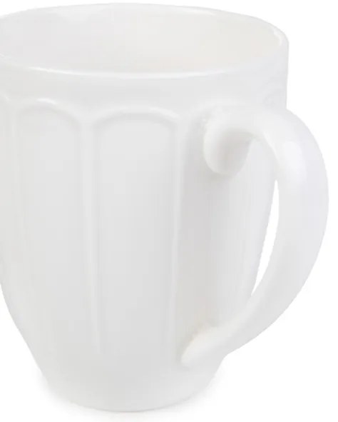 Hrnček JASMINE biely 870625 370 ml