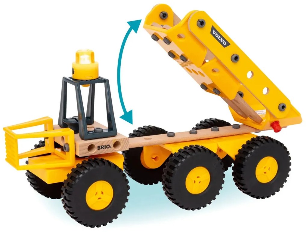 Brio Builder - sklápač Volvo - 55 ks