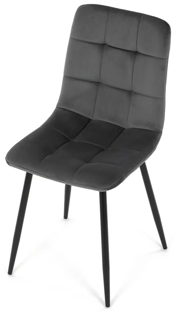 Súprava jedálenských stoličiek CT-281 GREY4, 4 ks