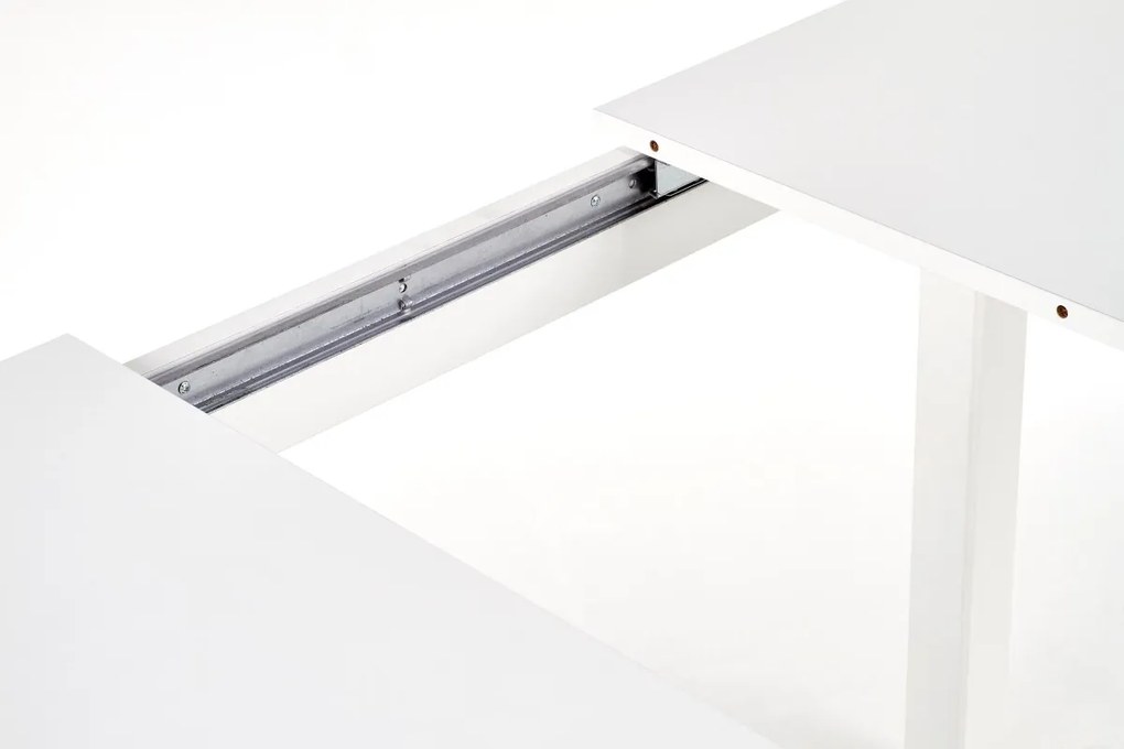 Jídelní rozkládací stůl Maurycy 118/158 cm bílý