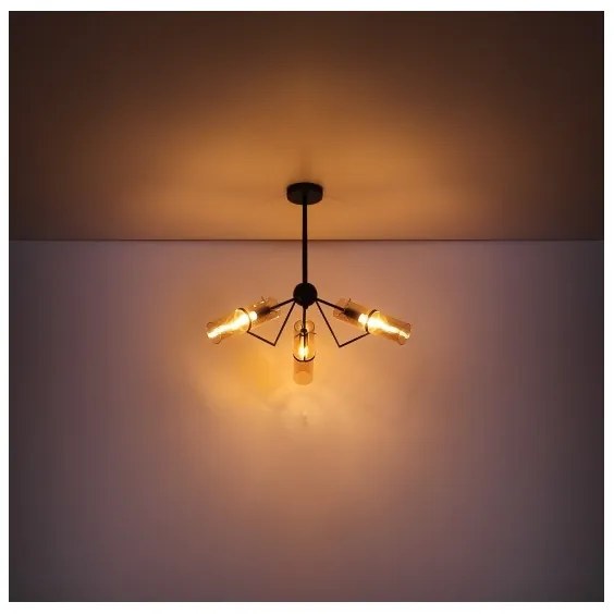 Globo 15353-3D - Luster na tyči GIJON 3xE14/40W/230V