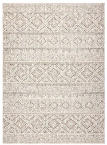 Koberec JERSEY 19234 béžový, kosoštvorce BOHO