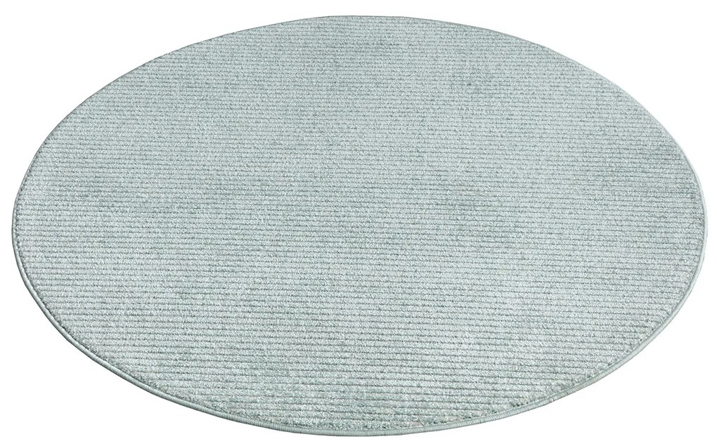 Dekorstudio Okrúhly jednofarebný koberec FANCY 900 - mentolový Priemer koberca: 120cm