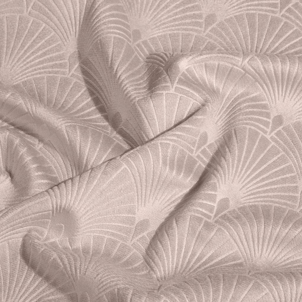 ZATEMŇOVACÍ ZÁVES NA KRÚŽKOCH JULIA 140X250 CM PÚDROVO RUŽOVÁ