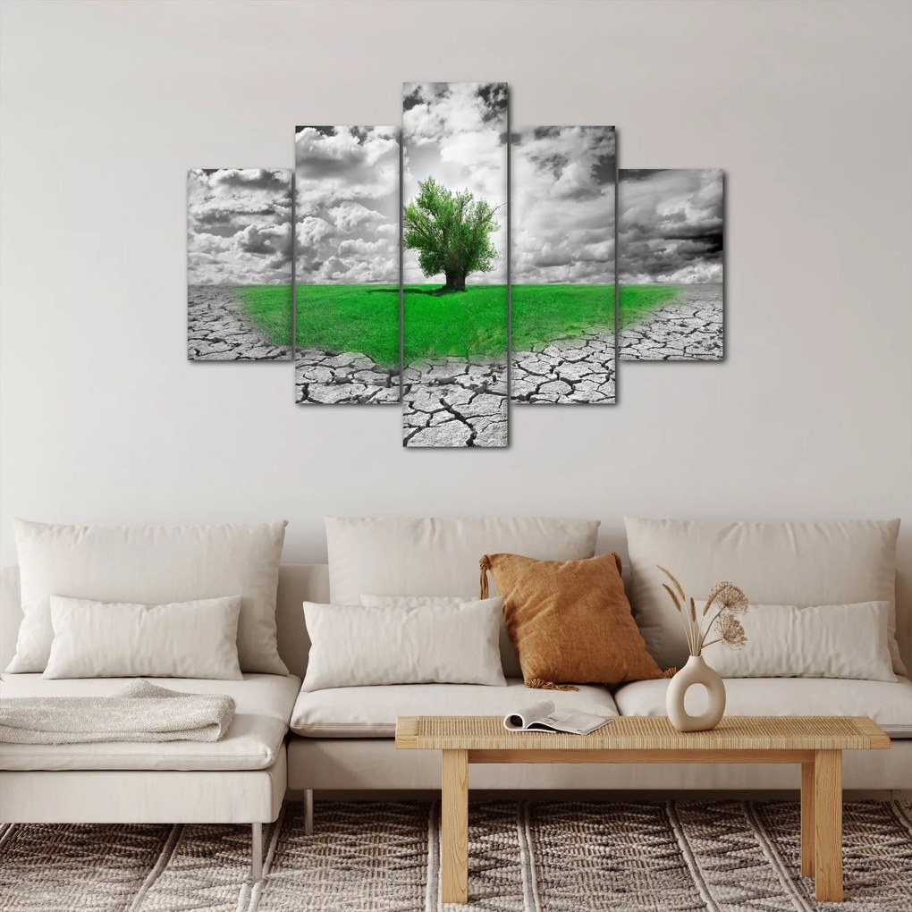 Obraz - Kus prírody v meste (150x105 cm)