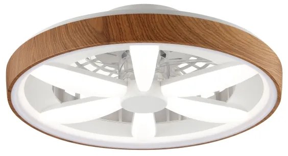 Brilliant - LED RGBW Stmievateľný stropný ventilátor GAIANO LED/24W/230V + DO