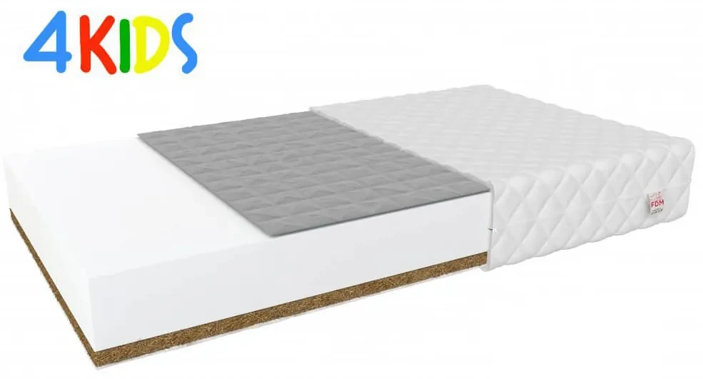 Obojstranný matrac pohánka/kokos 90x200 Bambino Console