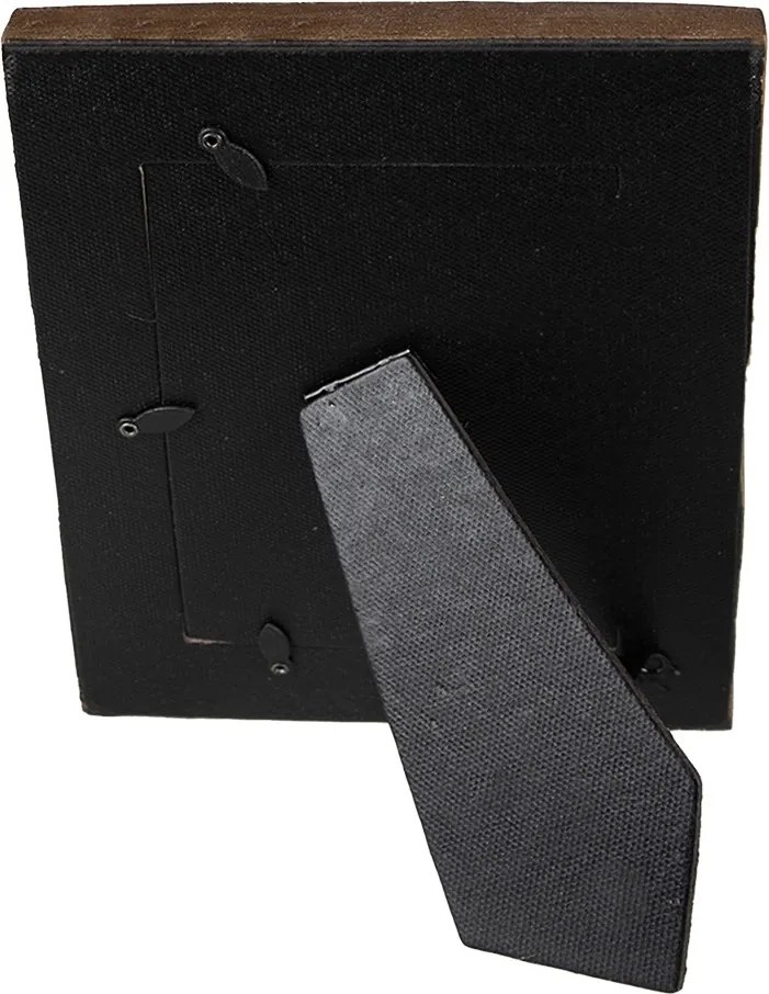 Zlatý antik fotorámik so zrkadlami - 16*2*22 cm / 10*15 cm