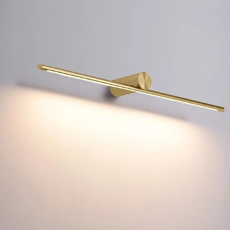 Kúpeľňové LED svietidlo APP1348-W 61,5 cm temne zlaté/neutrálna biela