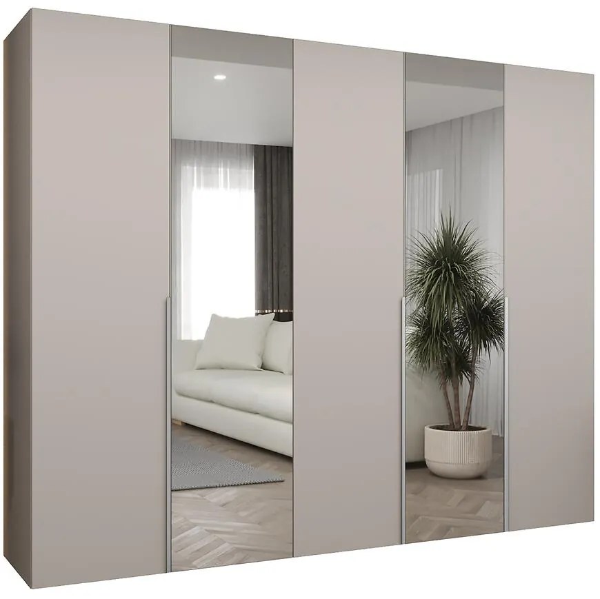 Skriňa Alicante II 250 kašmír/strieborný