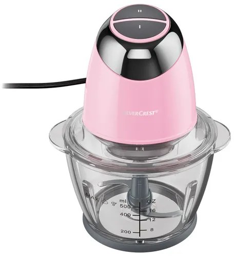 SILVERCREST® KITCHEN TOOLS Multifunkčný krájač SMZC 500 C2 (bledoružová) (100352073)