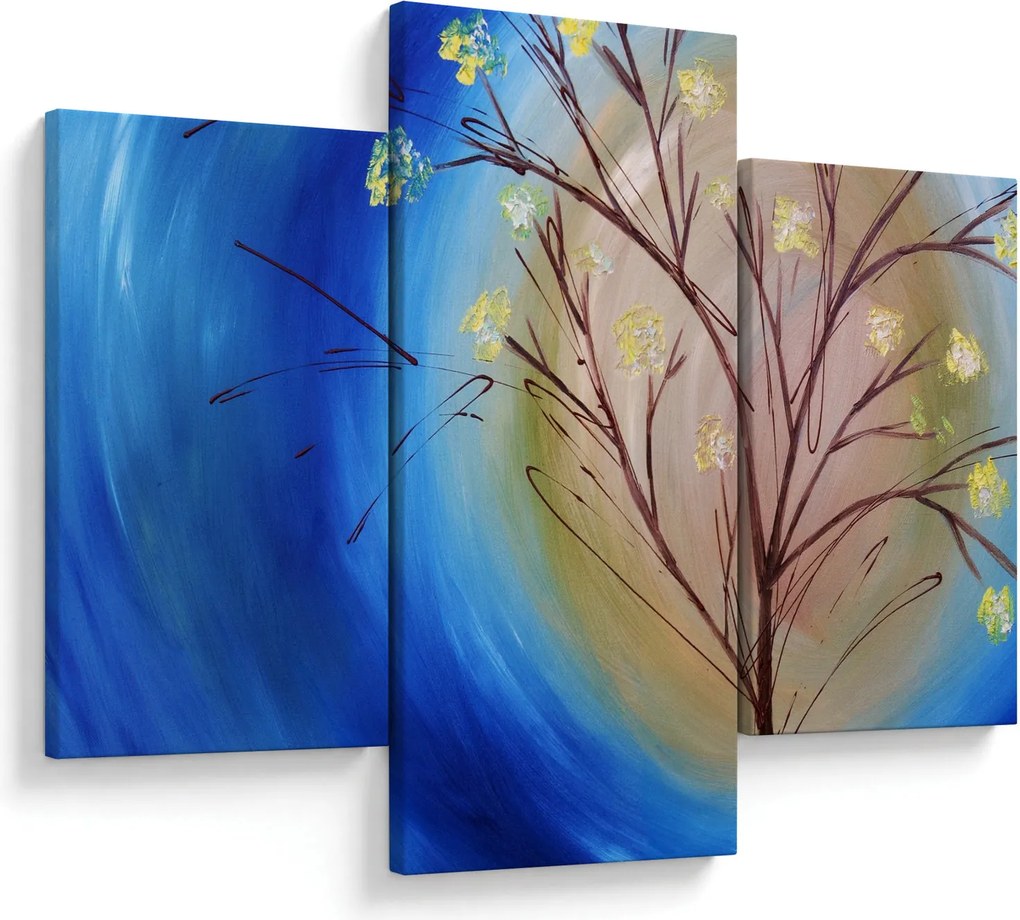 Obraz - Strom zakrývajúci slnko (90x60 cm)