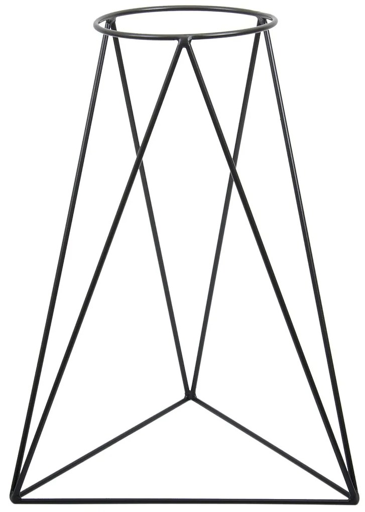 STOJAN NA KVETINÁČ TRIANGLE 60X50X24 CM ČIERNA