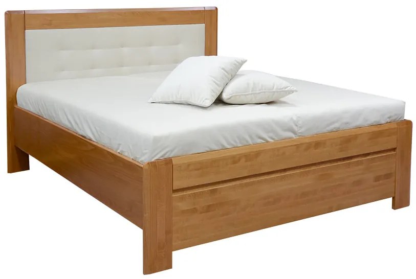 Masívna posteľ ERNA 180x200 orech