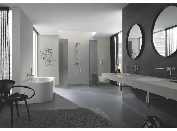 GROHE 19408DC1 - Umývadlová batéria ESSENCE 183 mm nerezová oceľ